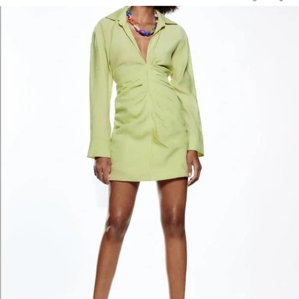 Zara draped dress - Picture 2 of 7